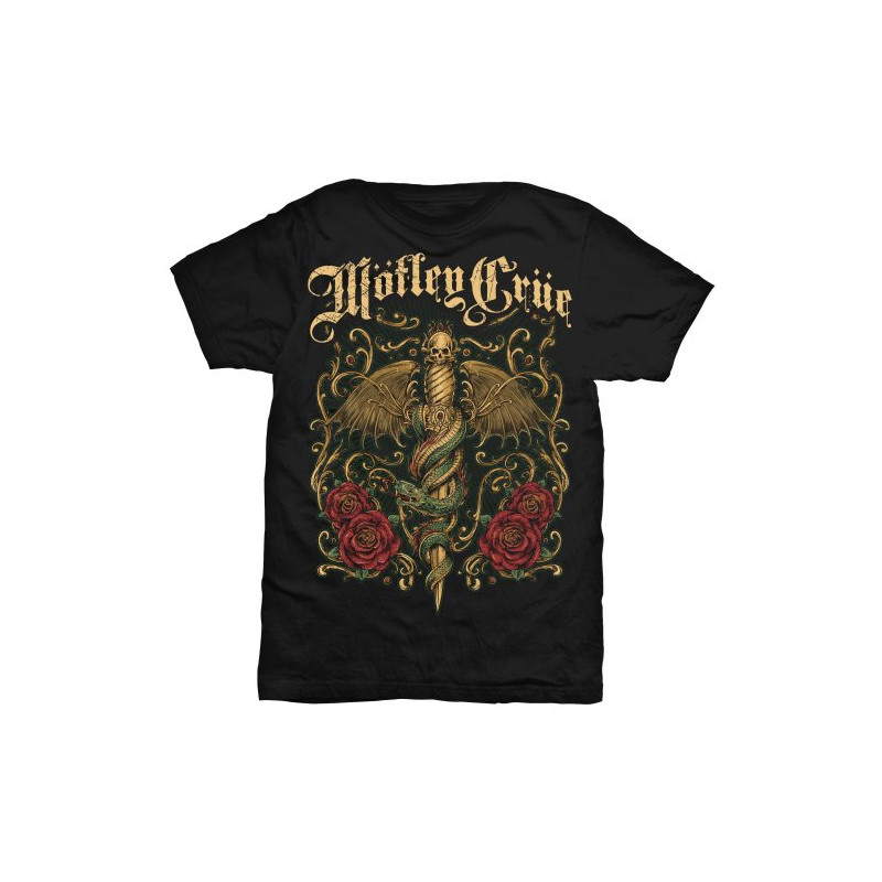 T-Shirt, Mötley Crüe, Exquisite Dagger