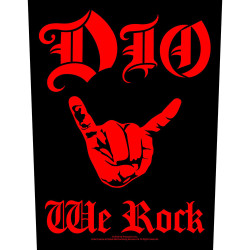 Rygmærke, Dio, We Rock