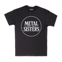T-shirt, Metal Sisters, Circle Logo