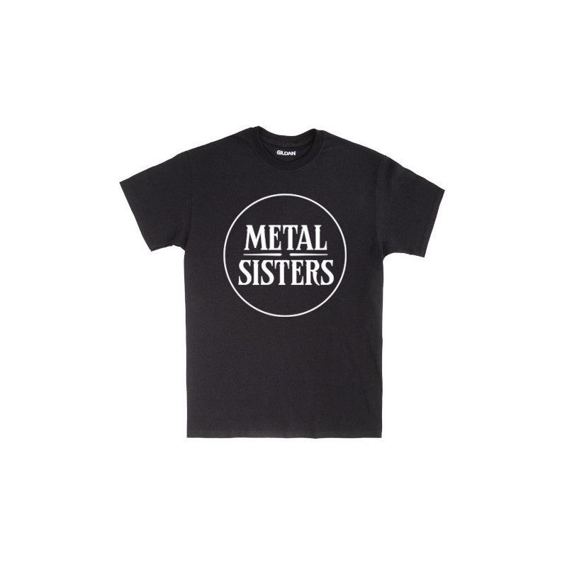 T-shirt, Metal Sisters, Circle Logo